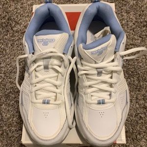 New Balance 409 Sneakers White & Blue Size 8